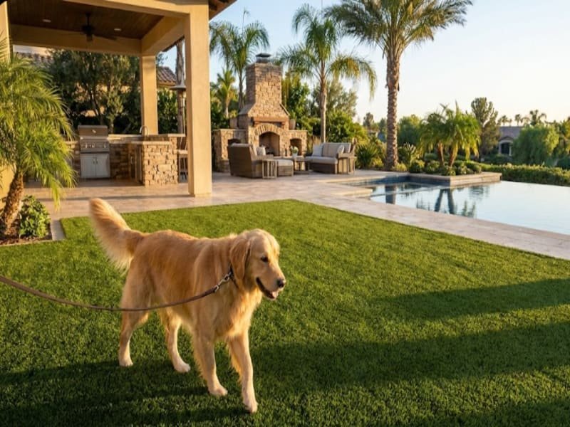 Collection of installation tools including plate compactor and sod cutter